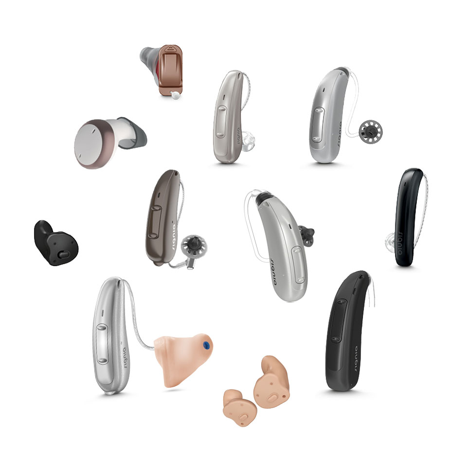 Types of hearing aids